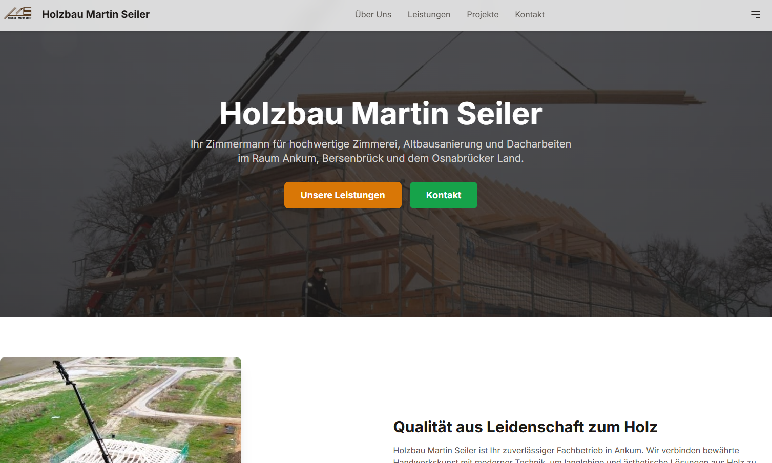 Holzbau - Martin Seiler